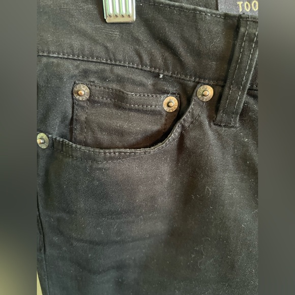 J Crew Black Toothpick Jeans in Size 28 - Picture 2 of 7